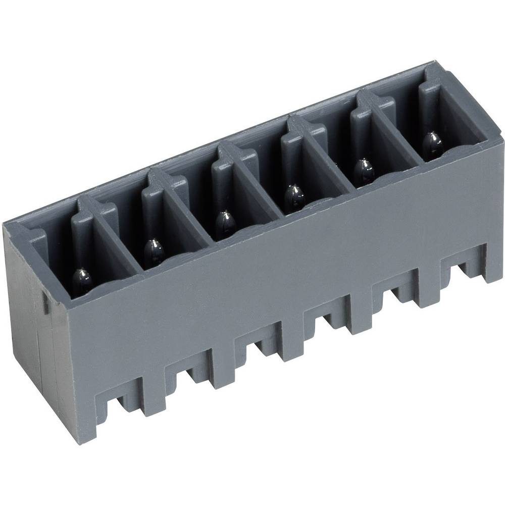 PTR 51550075355E Verticale male connector serie STLZ1550-V Rastermaat: 3.5 mm Aantal pinnen: 7 Basal