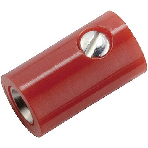 Thumbnail - Kahlert Licht Miniatur-Laborbuchse Buchse, gerade Stift-Ø: 2.6 mm Rot 1 St.