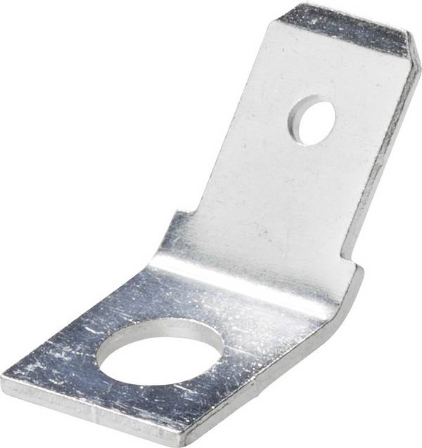 Vogt Verbindungstechnik 3856.60 Steckzunge Steckbreite: 6.3 mm Steckdicke: 0.8 mm 45 ° Unisoliert Metall 1 St.