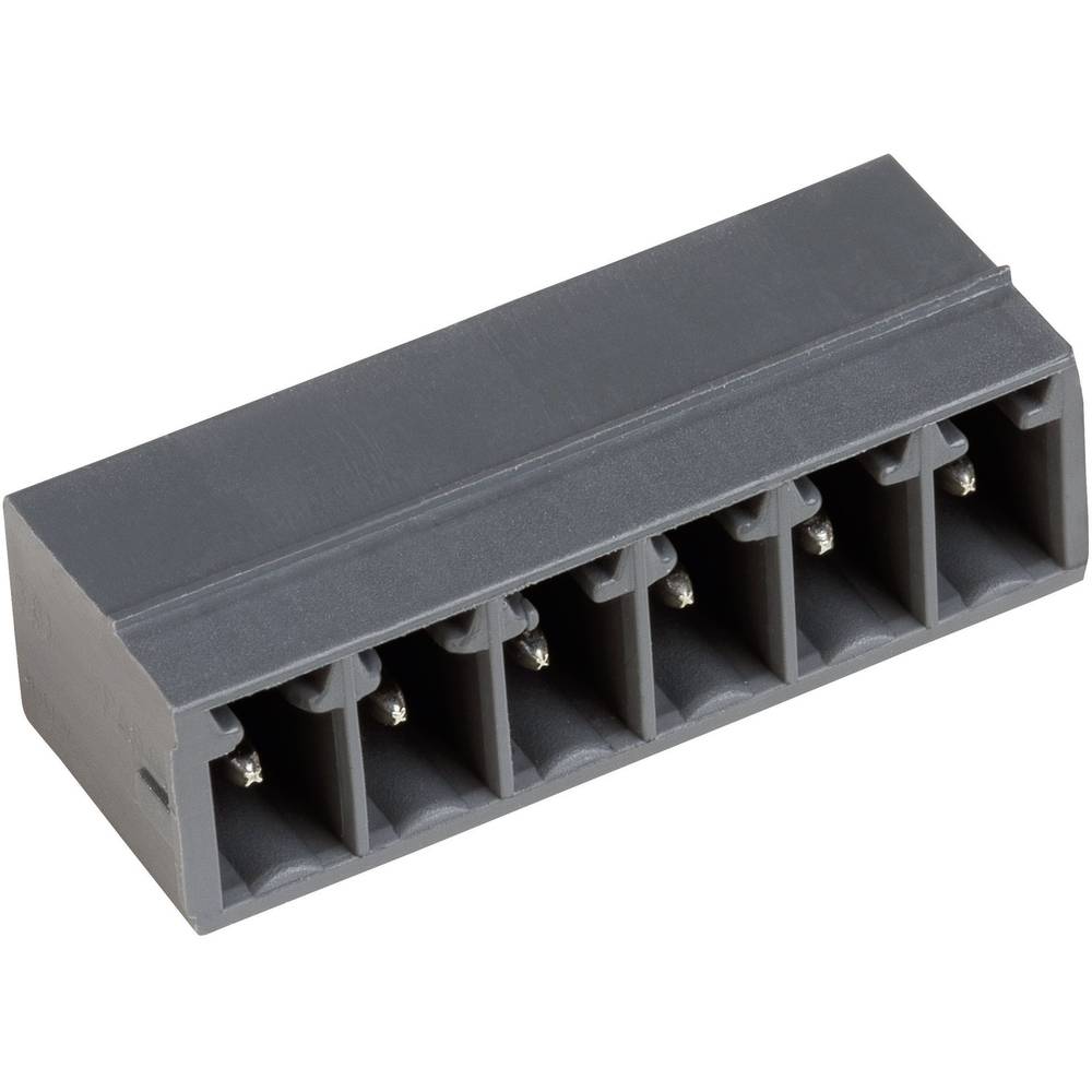 PTR 51550035255F Horizontale male connector STL(Z)1550-H Rastermaat: 3.5 mm Aantal pinnen: 3 Basalt-