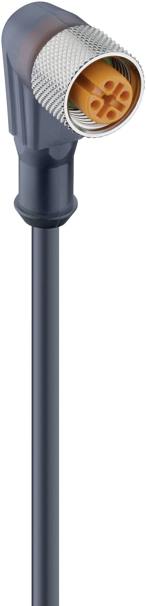 Lumberg Automation 11477-10 Sensor-/Aktor-Steckverbinder, konfektioniert M12 Buchse, gewinkelt 2.00 m Polzahl Sensoren: 4 10 St.