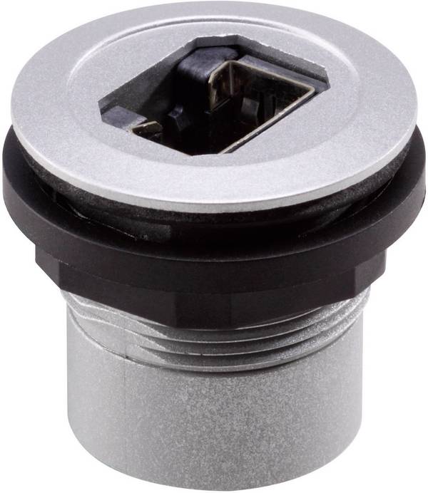 Schlegel RRJ_RJ45_STB RJ45-Einbaubuchse RRJ_RJ45_STB Buchse, Einbau Pole: 8P8C 1 St.