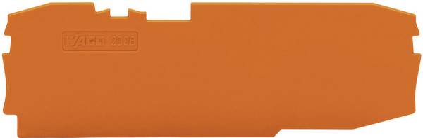 WAGO 2006-1692 Abschluss- und Trennplatte  Orange 1 St.