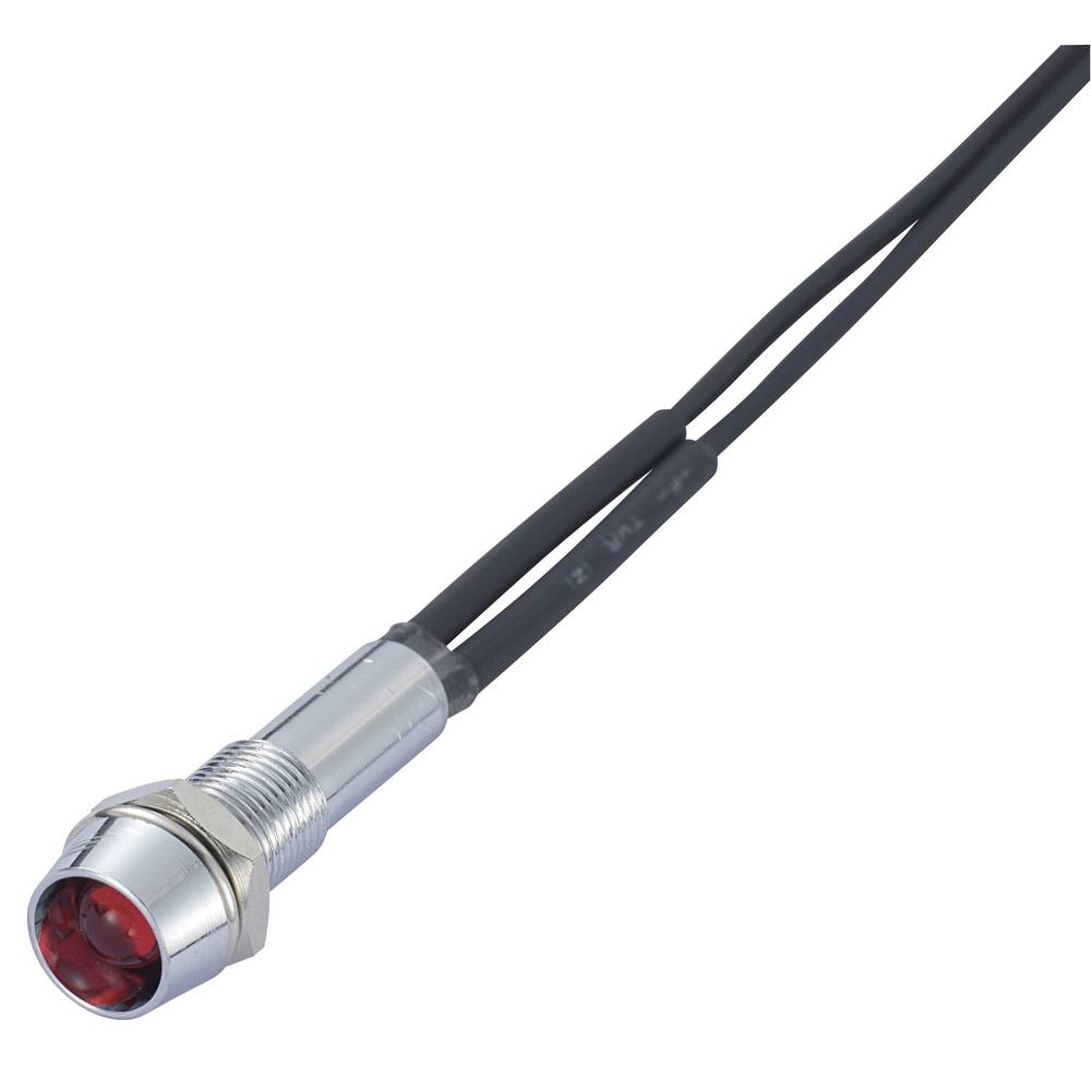 Miniatuur signaallamp 230 V-AC Rood Sedeco Inhoud: 1 stuks