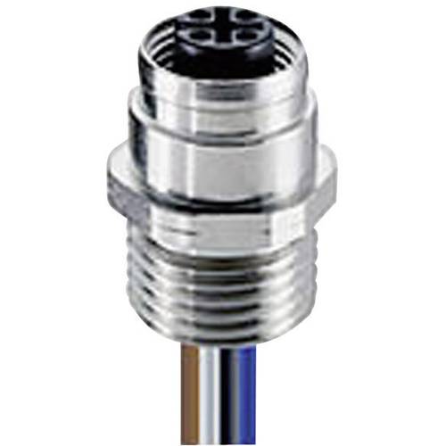 Thumbnail - Lumberg Automation 108774 Sensor-/Aktor-Steckverbinder, konfektioniert M12 Buchse, Einbau 0.50 m Polzahl Sensoren: 4 1 S...