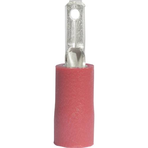 Vogt Verbindungstechnik 391308S Flachstecker Steckbreite: 2.8 mm Steckdicke: 0.8 mm 180 ° Teilisoliert Rot 1 St.