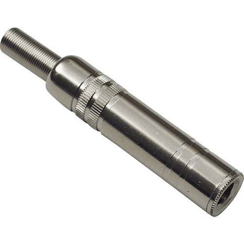 BKL Electronic 1108005 Klinken-Steckverbinder 6.35 mm Mono Silber 1 St.