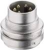 Lumberg SFV 60 DIN-Rundsteckverbinder Stecker, Einbau vertikal Polzahl: 6 Silber 1 St.