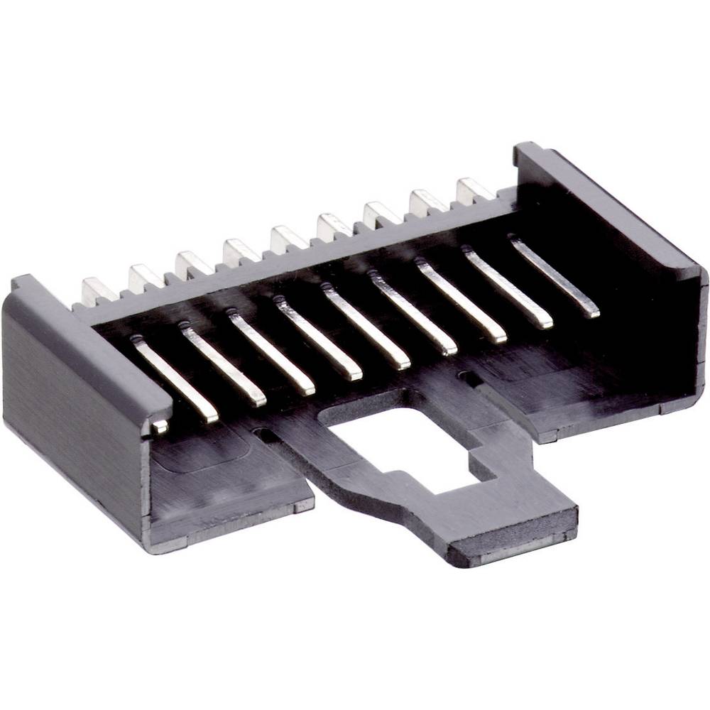 Lumberg 2,5 MSFW 04 Mini-module pin strook, gehoekt met sluitklem Aantal polen: 4 Inhoud: 1 stuks