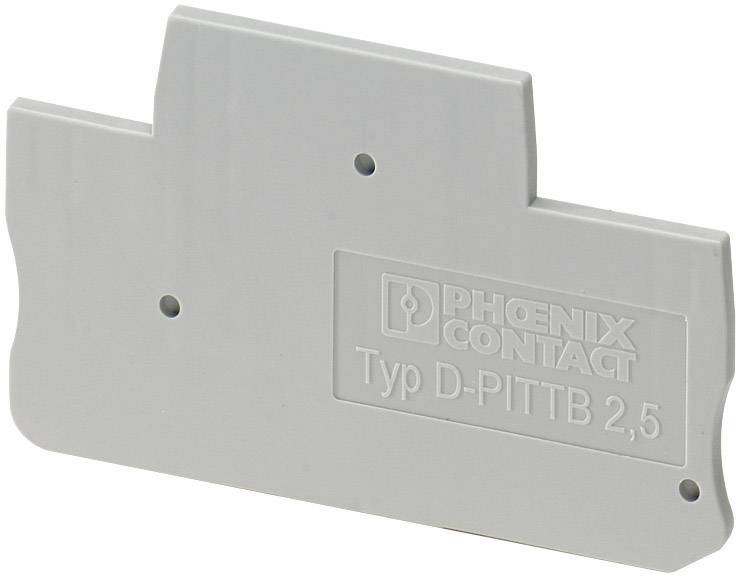 Phoenix Contact Coperchio Di Chiusura Serie Pt E Pttb D-pttb 2,5 Contenuto: 1 Pz.