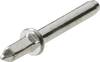 Vogt Verbindungstechnik 1365d.68 Steckerstift Kontaktoberfläche verzinnt 100 St. (L x B) 14.7 mm x 2.5 mm