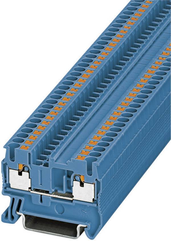 Phoenix Contact 3209523 Durchgangsklemme 5.2 mm Schnellanschluss  Blau 1 St.