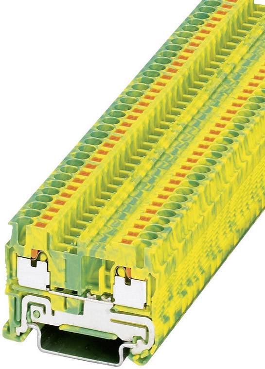 PHOENIX CONTACT Push-In Schutzleiterklemme PT-PE PT 2,5-PE Phoenix Contact Grün-Gelb Inhalt: 1 St.