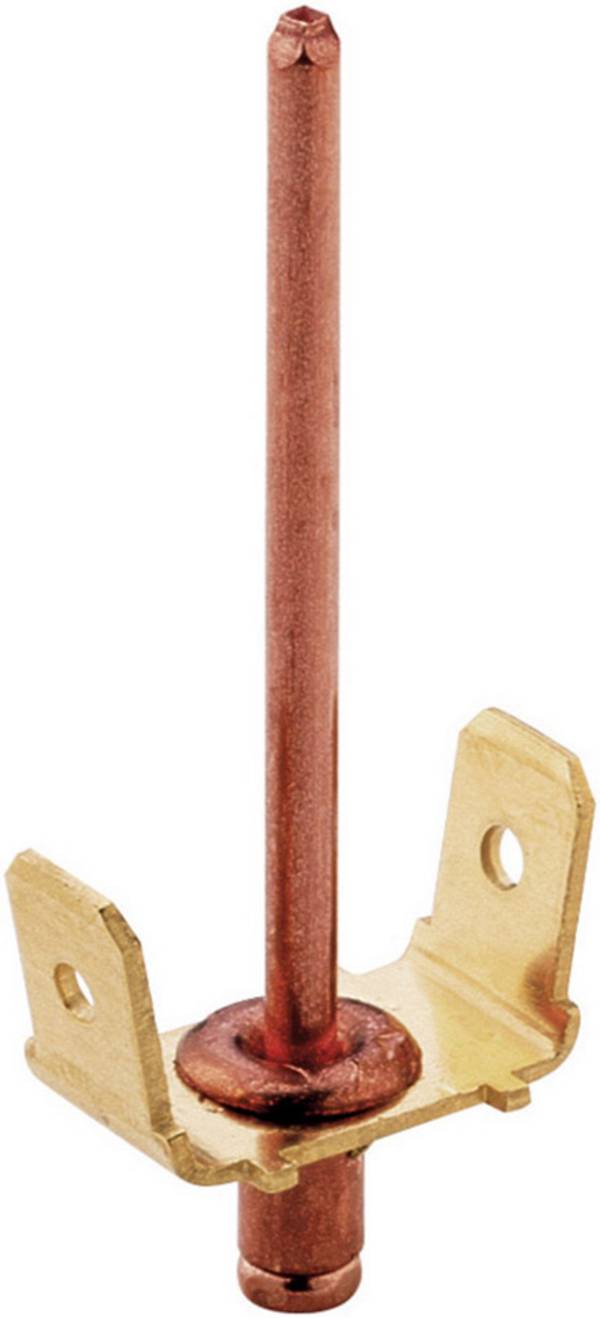 PB Fastener RIV 263 Erdanschluss ohne Isolierung Steckbreite: 6.3 mm Steckdicke: 0.8 mm 180 ° Unisoliert Metall 1 St. Piece