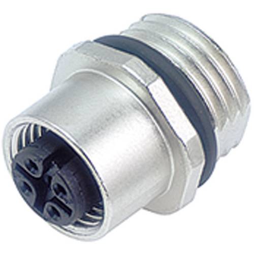 Thumbnail - binder 09-3432-578-04 Sensor-/Aktor-Einbausteckverbinder M12 Buchse, gerade Polzahl Sensoren: 4 1 St.