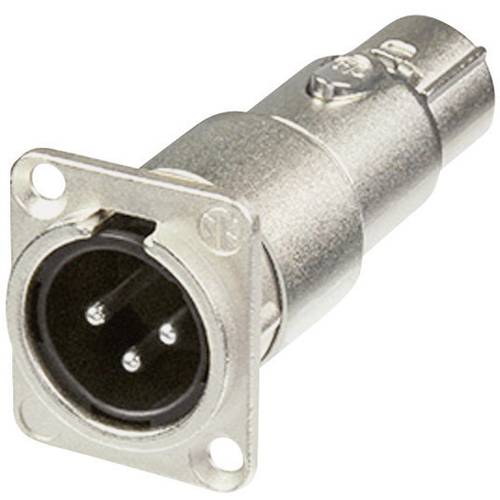 Thumbnail - Neutrik NA3MDF XLR-Adapter XLR-Stecker - XLR-Buchse 1 St.