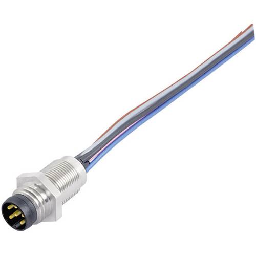 binder 09-3391-00-04 Sensor-/Aktor-Einbausteckverbinder M8 Stecker, Einbau Polzahl Sensoren: 4 1 St.