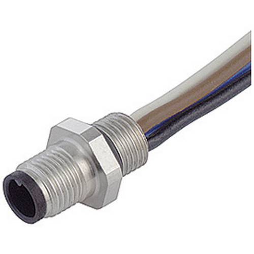 binder 09-3111-00-04 Sensor-/Aktor-Einbausteckverbinder M5 Stecker, Einbau Polzahl Sensoren: 4 1 St.
