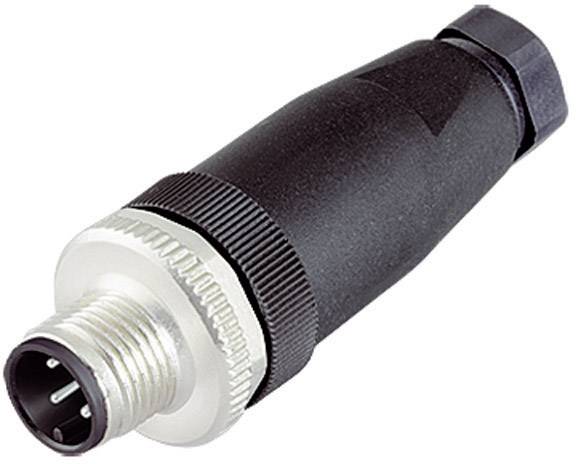 BINDER Sensor-/Aktor-Steckverbinder M12, Schraubverschluss, gerade Pole: 4 99-0525-14-04 Binder Inha