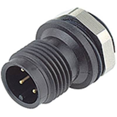 binder 09-0433-81-05 Sensor-/Aktor-Einbausteckverbinder M12 Stecker, gerade  Polzahl: 5 20 St. 