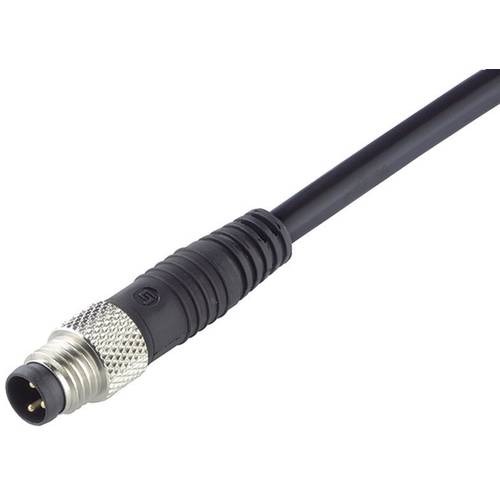 binder 79-3381-55-04 Sensor-/Aktor-Steckverbinder, konfektioniert M8 Stecker, gerade 5.00 m Polzahl Sensoren: 4 1 St.