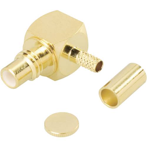 BKL Electronic 414040 414040 SMC-Steckverbinder Stecker, gewinkelt 75 Ω 1 St.