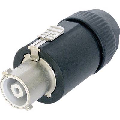 Neutrik NAC3FC-HC Netz-Steckverbinder NAC Stecker, gerade Gesamtpolzahl: 2 + PE 32 A Schwarz 1 St.