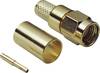 BKL Electronic 0419002 0419002 SMA-Reverse-Steckverbinder Stecker, gerade 50 Ω 1 St.