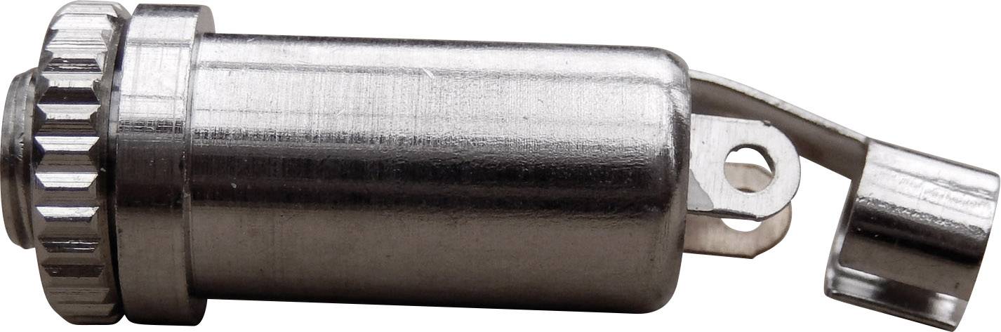 NONAME Klinken-Steckverbinder 3.5 mm Buchse, Einbau vertikal Polzahl: 3 Stereo Silber 1 St.
