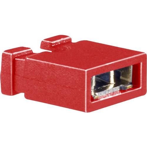 TRU COMPONENTS 1582217 Kurzschlussbrücke Rastermaß: 2.54 mm Polzahl je Reihe:2 Inhalt: 1 St.