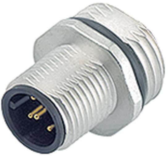 BINDER Sensor-/Aktor-Steckverbinder M12, Schraubverschluss, gerade Pole: 4 09-3431-77-04 Binder Inha