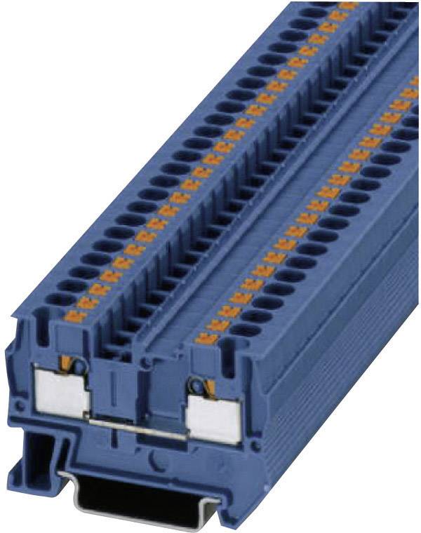 Phoenix Contact 3211760 Durchgangsklemme 6.2 mm Schnellanschluss Blau 1 St.
