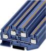 Phoenix Contact 3211793 Doppelstockklemme 6.2 mm Schnellanschluss Blau 1 St.