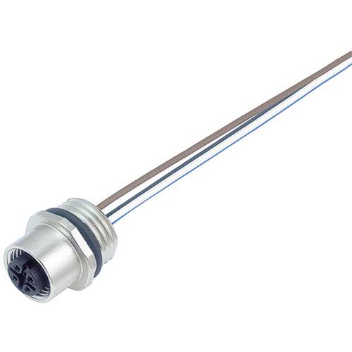 binder 09-3432-700-04 Sensor-/Aktor-Einbausteckverbinder M12 Buchse, Einbau Polzahl Sensoren: 4 1 St.
