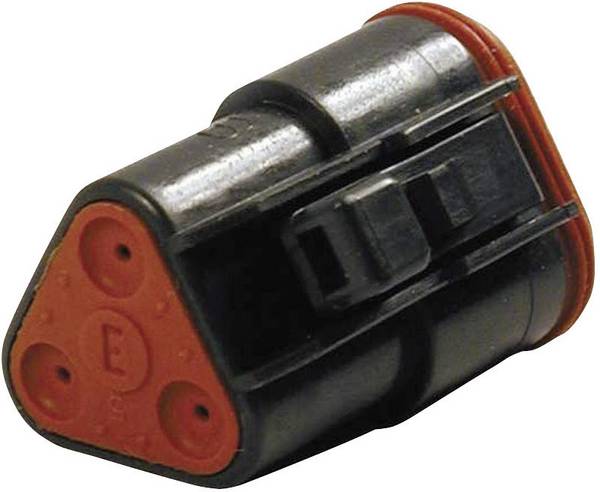 TE Connectivity DT 06-3S-CE06 Rundstecker Buchse, gerade Gesamtpolzahl: 3 Serie (Rundsteckverbinder): DT 1 St.