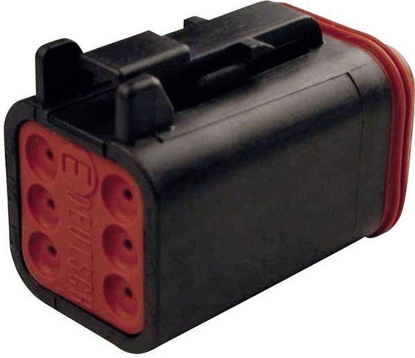 TE Connectivity DT 06-6 S-CE06 Rundstecker Buchse, gerade Gesamtpolzahl: 6 Serie (Rundsteckverbinder): DT 1 St.