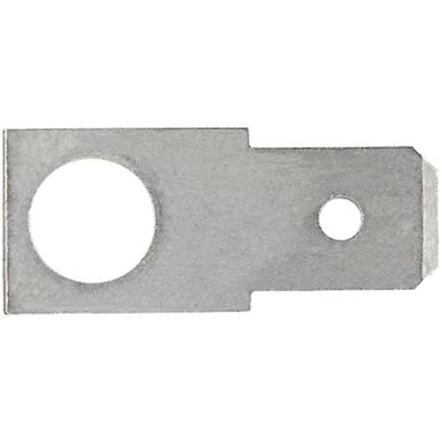 Klauke 2145 Steckzunge Steckbreite: 6.3 mm Steckdicke: 0.8 mm 180 ° Unisoliert Metall 1 St.