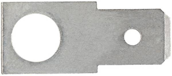Klauke 2145 Steckzunge Steckbreite: 6.3 mm Steckdicke: 0.8 mm 180 ° Unisoliert Metall 1 St.
