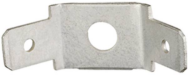 Klauke 2045 Steckzunge Steckbreite: 6.3 mm Steckdicke: 0.8 mm 45 ° Unisoliert Metall 1 St.