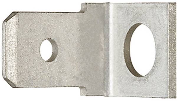 Klauke 2090 Steckzunge Steckbreite: 6.3 mm Steckdicke: 0.8 mm 45 ° Unisoliert Metall 1 St.