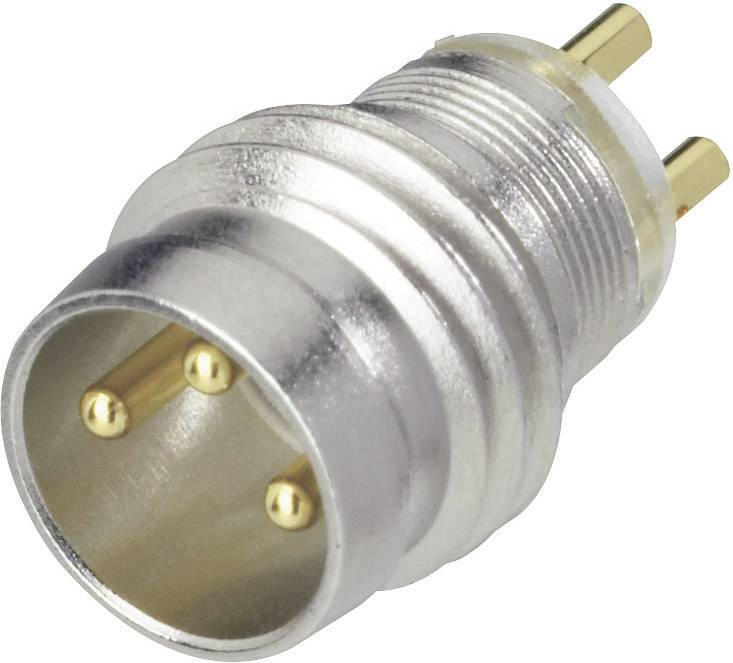 HIRSCHMANN 933 392-001-1 Sensor-/Aktor-Einbausteckverbinder M8 Stecker, Einbau Polzahl: 3 1 St.