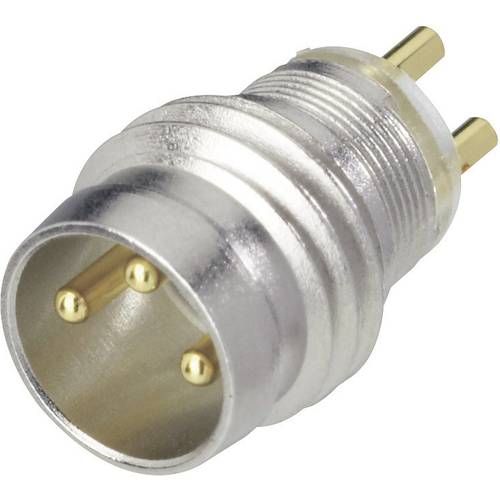 Hirschmann 933 392-001-1 Sensor-/Aktor-Einbausteckverbinder M8 Stecker, Einbau Polzahl Sensoren: 3 1 St.