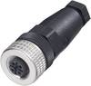 Hirschmann 933 139-100-100 Sensor-/Aktor-Steckverbinder, unkonfektioniert M12 Buchse, gerade Polzahl Sensoren: 4 100 St.