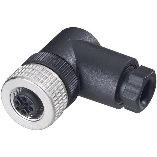 Hirschmann 933 172-100-1 Sensor-/Aktor-Steckverbinder, unkonfektioniert M12 Buchse, gewinkelt Polzahl Sensoren: 4 1 St.