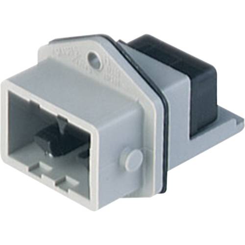 Hirschmann 931 697-106-1 Netz-Steckverbinder STASEI Stecker, Einbau vertikal Gesamtpolzahl: 5 + PE 6 A Grau 1 St.