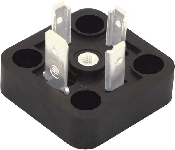 Ventilstecker G1N Schwarz  Pole:2 + PE BG1N02000-HT HTP Inhalt: 1 St.