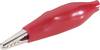 BKL Electronic 072402 Krokodilklemme Rot Klemmbereich max.: 9 mm Länge: 28 mm 1 St.