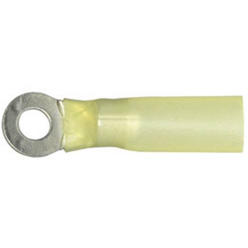 Vogt Verbindungstechnik 3660ah Ringkabelschuh mit Schrumpfschlauch Querschnitt (max.)=6 mm² Loch-Ø=6.5 mm Teilisoliert G...
