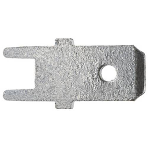 Klauke 2030 Steckzunge zum Einlöten in gedruckte Schaltungen Steckbreite: 6.3 mm Steckdicke: 0.8 mm 180 ° Unisoliert Met...