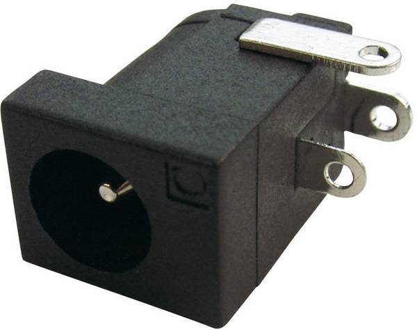 Cliff DC-10L Niedervolt-Steckverbinder Buchse, Einbau horizontal 6.3 mm 2.1 mm 1 St.